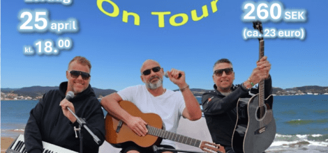 25/4 - 🎶 El Trio – Covers On Tour 🇸🇪